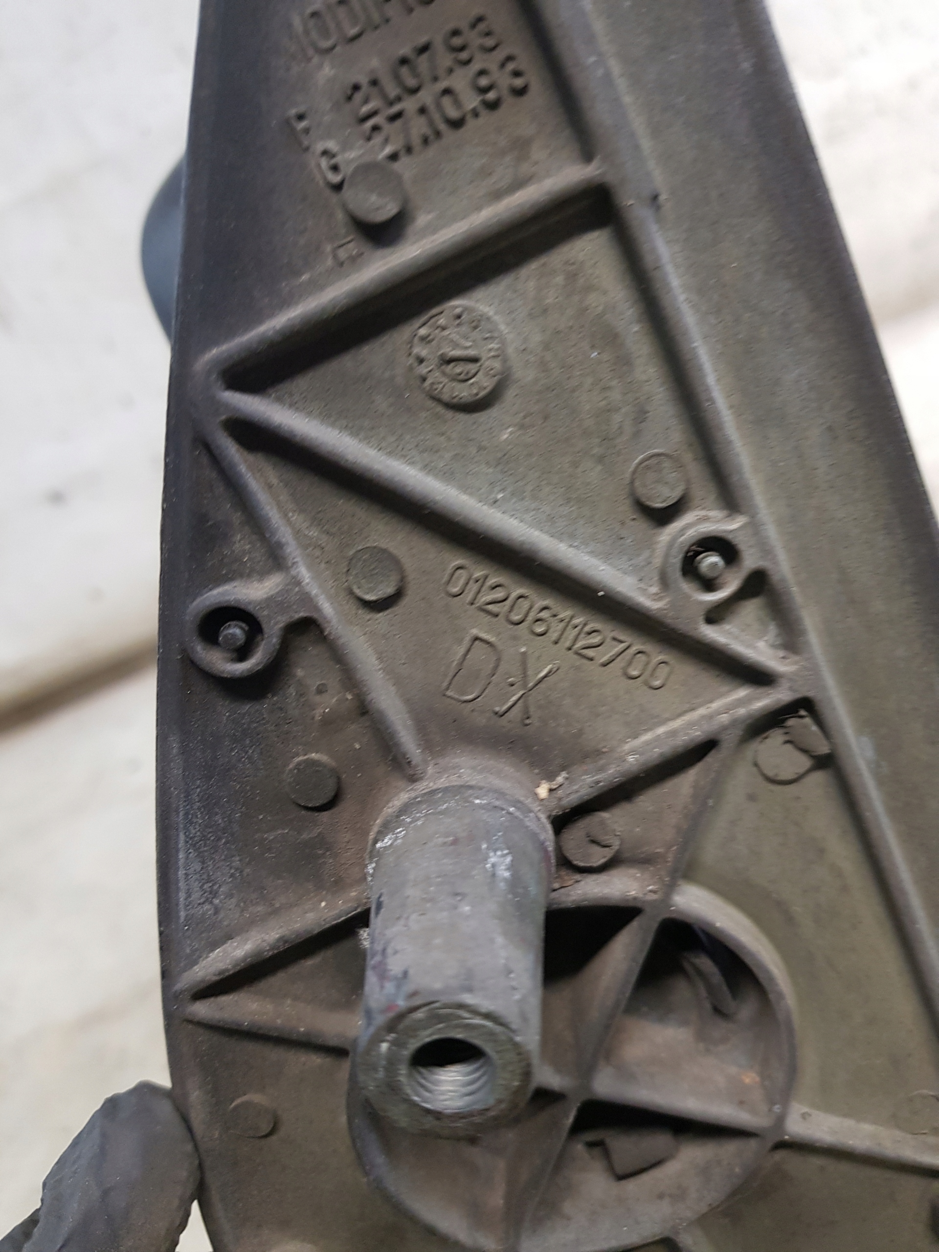PEUGEOT BOXER and 95R. mirror right manually