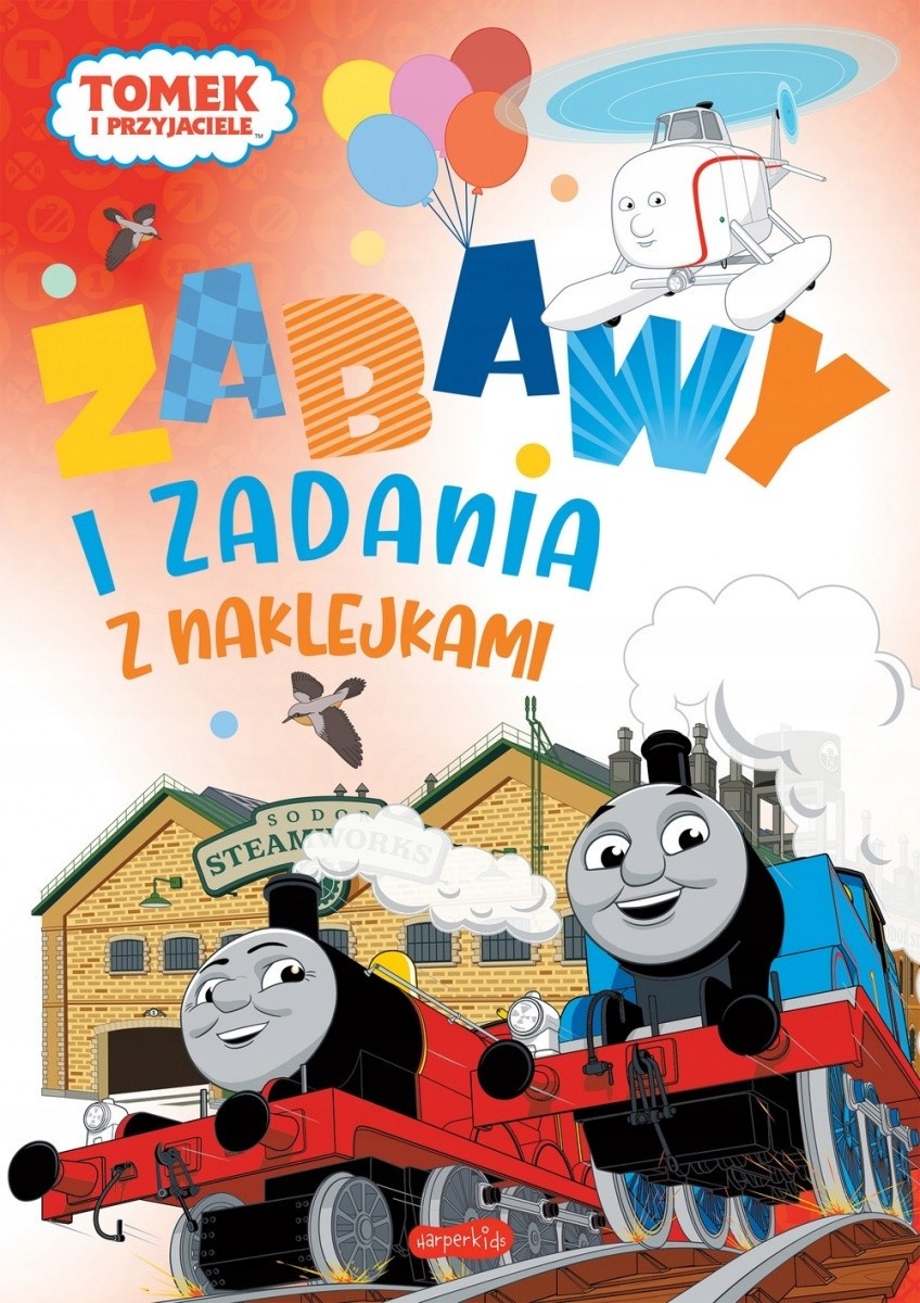 

Tomek i przyjaciele. Zabawy i zadania z naklejkami
