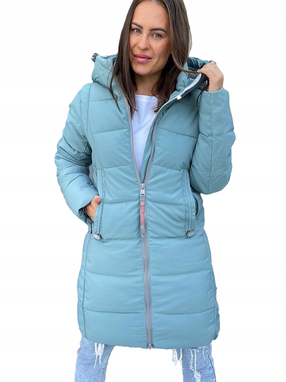 

Płaszcz damski jesienny długi ocieplany Temster