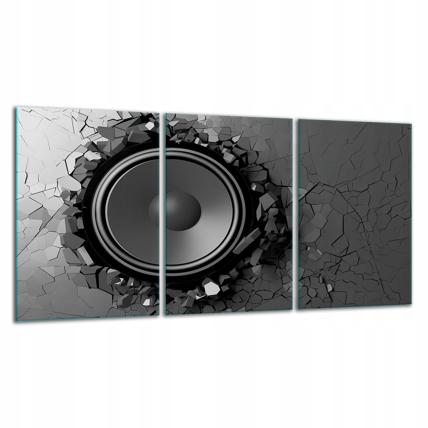 Skleněná Deska Na Krájení Deska 3x30x52 Reproduktor Tvrzené Sklo Kuchyně 7v1