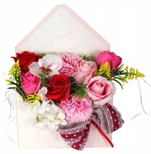 

Flower Box Kwiaty Mydlane Bukiet Max Flower