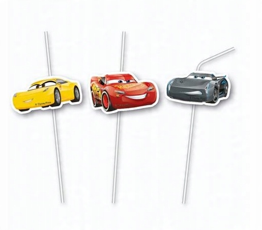 

Słomki Cars 3" - samochody