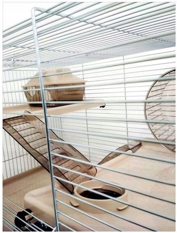 DUŻA TANIA KLATKA DLA CHOMIKA PIĘTRA TUNEL DRABINY Marka Inter-Zoo