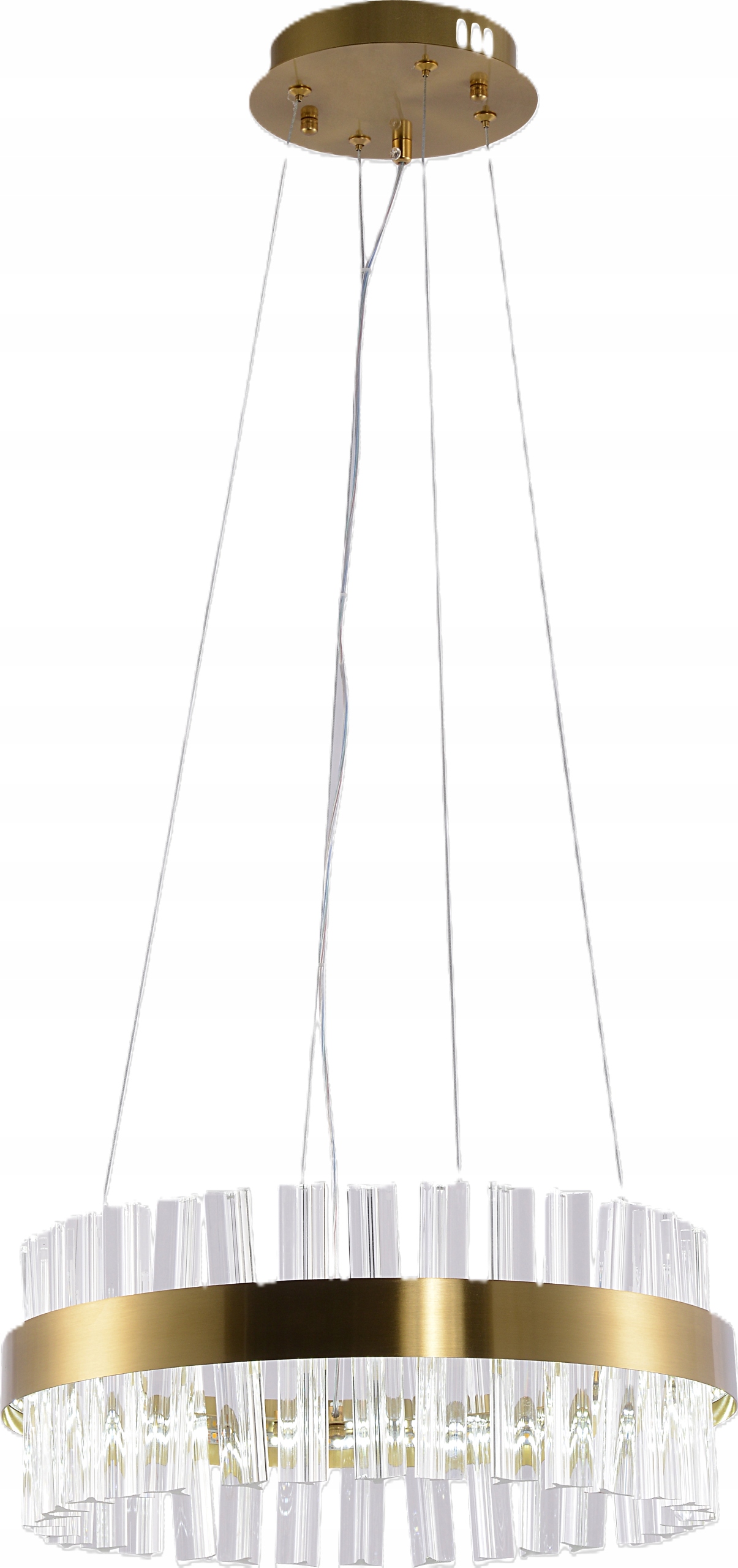 Zlatý Křišťálový Lustr LED90W Vargo