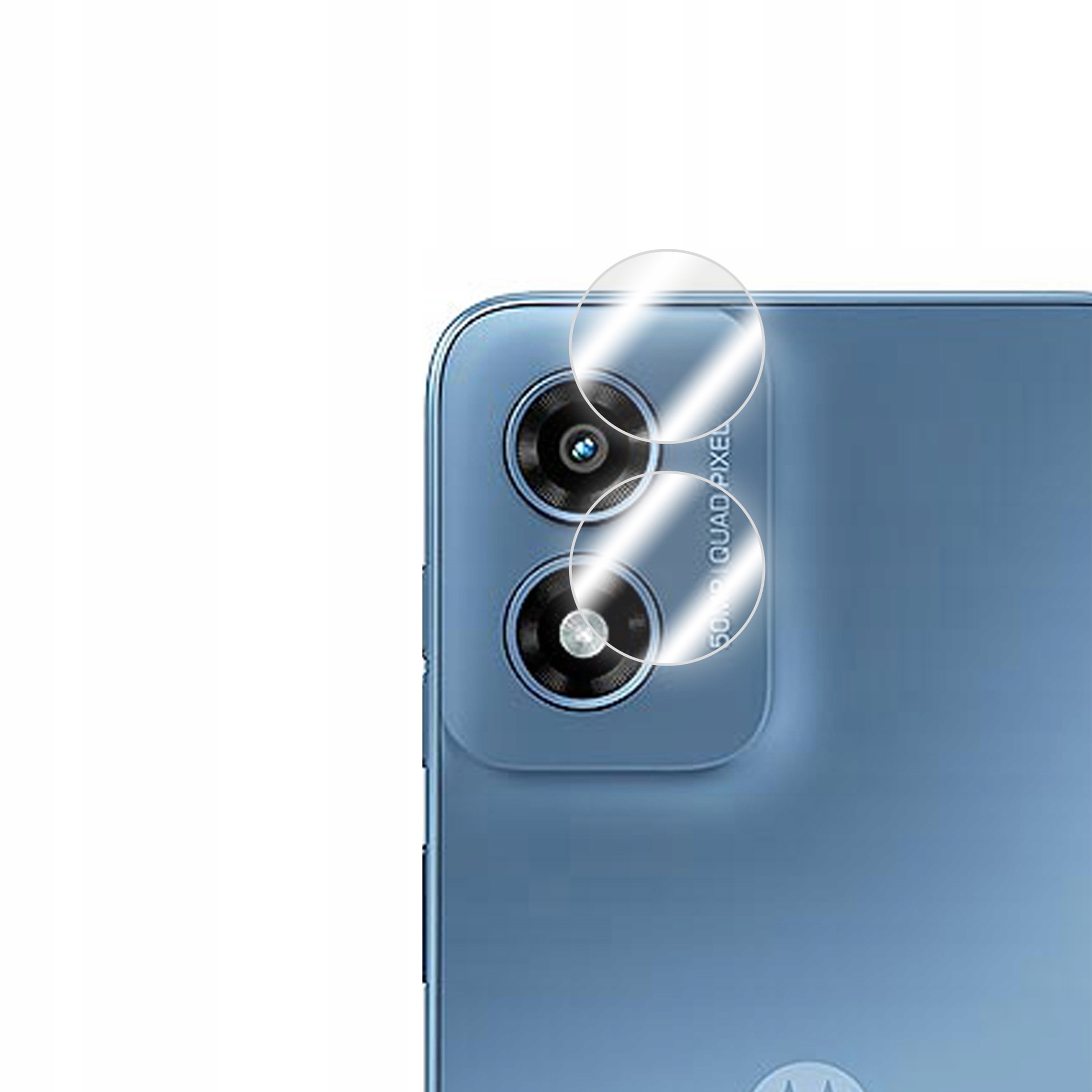Szkło Hybrydowe na aparat do Motorola Moto G Play 2024