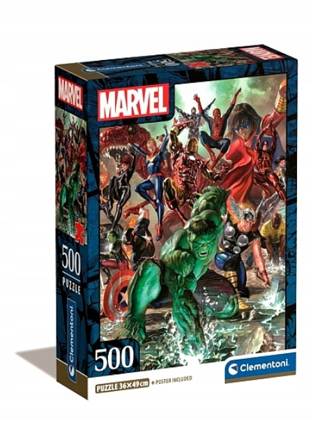 Clementoni Avengers Maxi Puzzle - 24 Teile Für Kinder Ab 3 Jahren