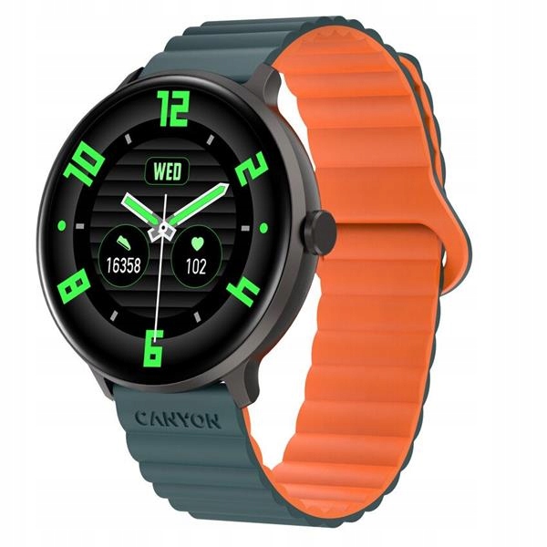 Canyon SW-69, Jacky, smart hodinky, Bt, fareb. Ltps displej 1,3", vodotes…
