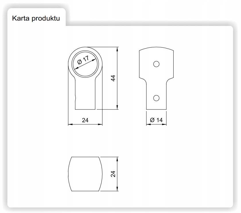 UCHWYT RELINGU WIESZAK HACZYK RETRO CHROM AMIX T2804/C Marka Amix
