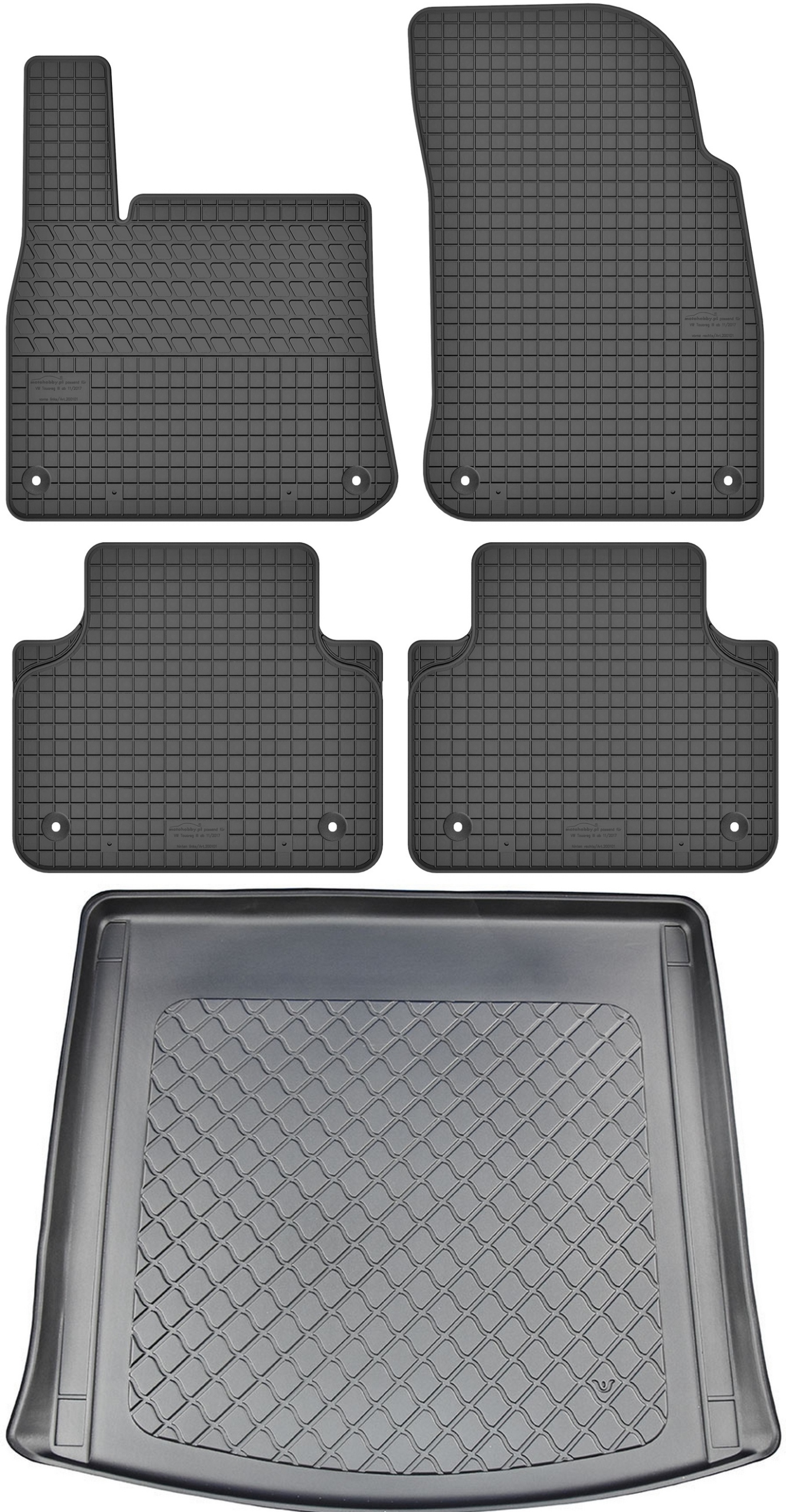 Volkswagen Touareg III Suv 2018 – Koberce s rohožou