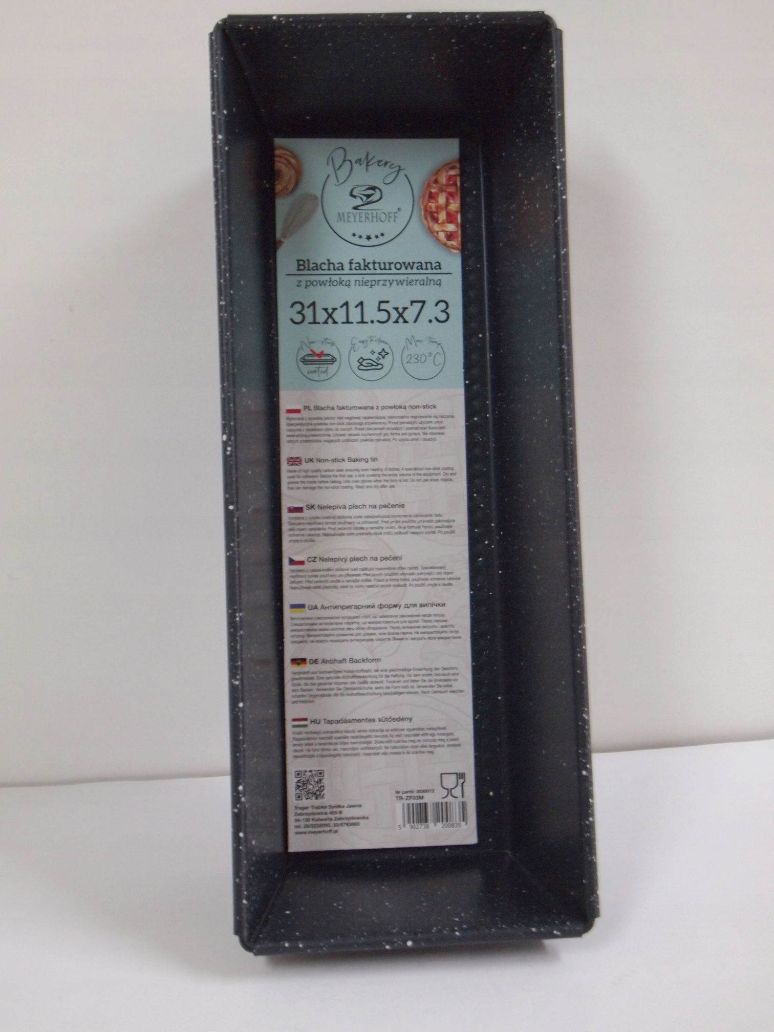 blacha do ciasta 31X11 MARM 0835 — 2