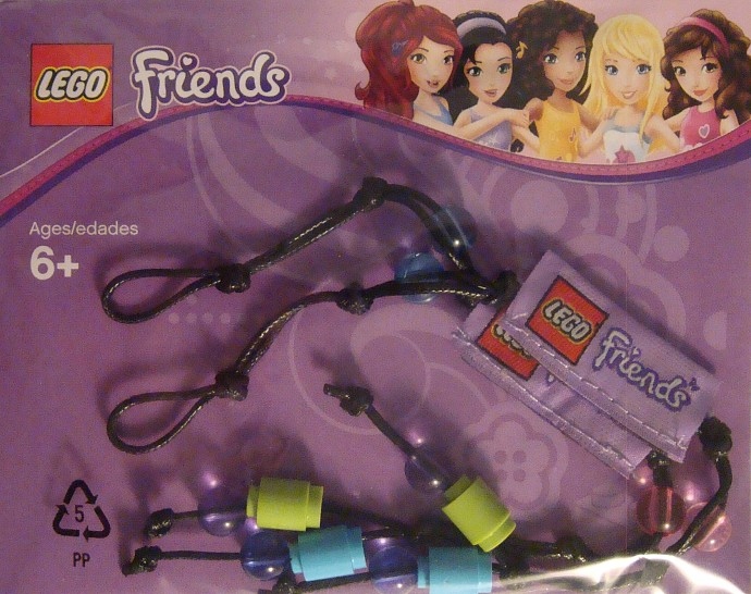 Lego Friends 4659597 Zawieszki Mini Bransoletki Klocki dla dziewczynki