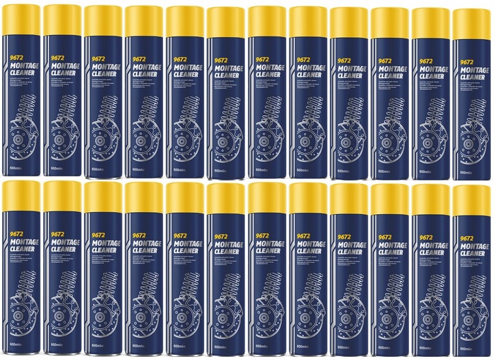 Zmywacz do hamulców Mannol Brake Cleaner 24 x 600ml