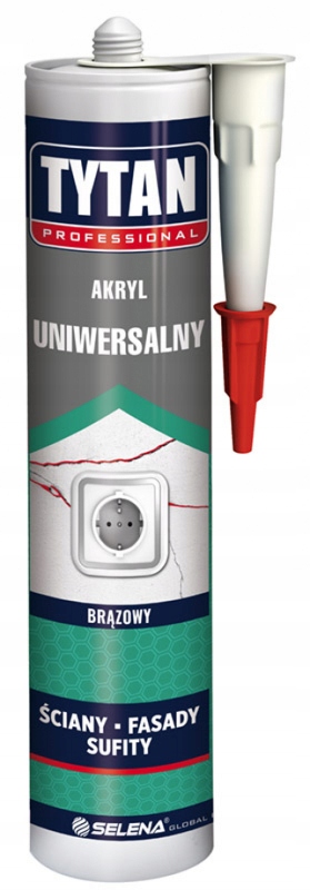 

Tytan Akryl Uniwersalny Brązowy 280ml