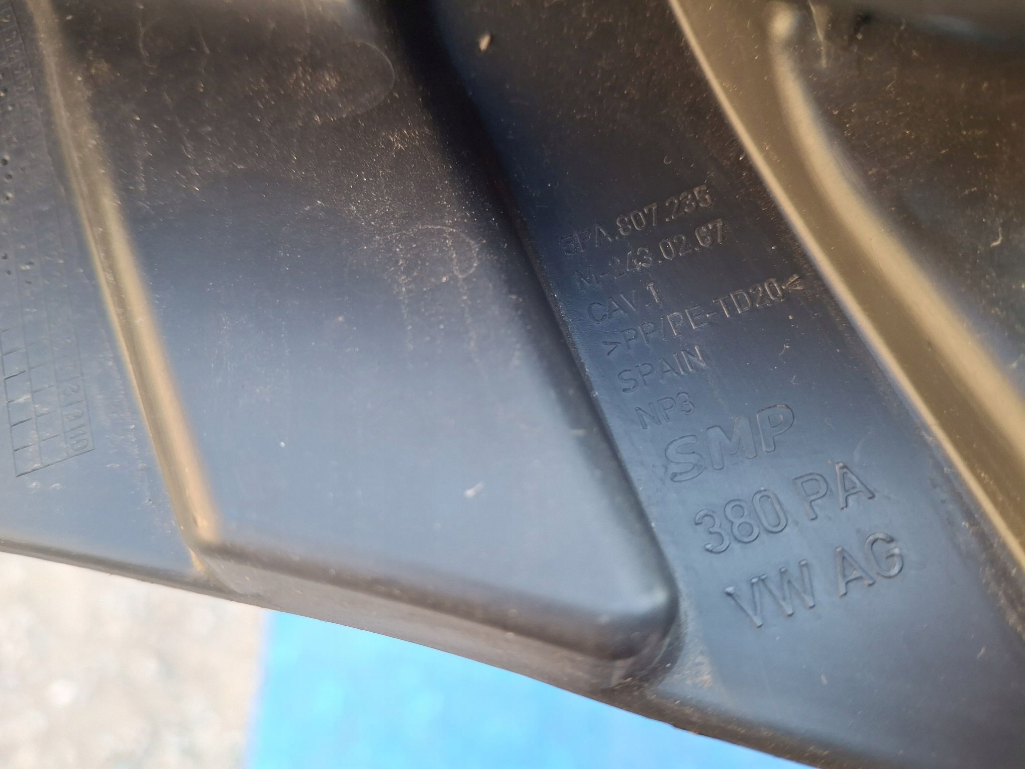 ABSORBER traversa paraurti CUPRA LEON 2023R->