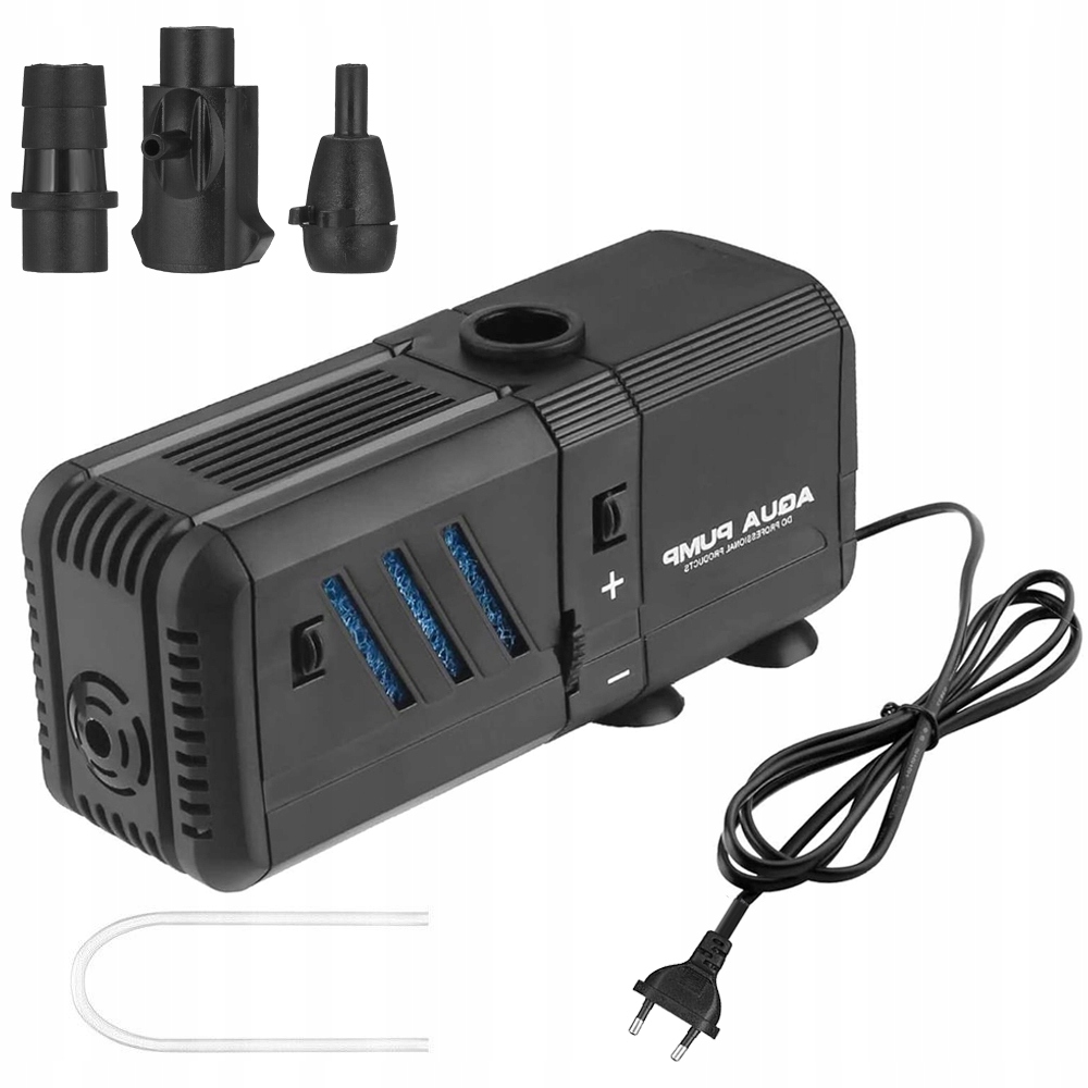 Levně Vnitřní Akvarijní Filtr 6W Multifunkční S Přísavkami Do 150 L