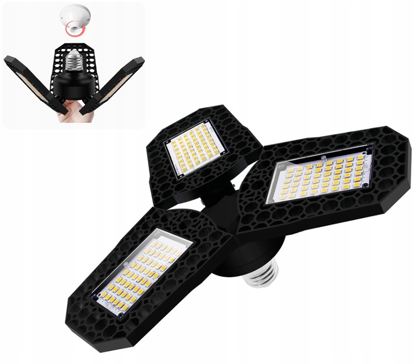 LAMPA SUFITOWA WARSZTATOWA ROBOCZA ŻARÓWKA E27 60W