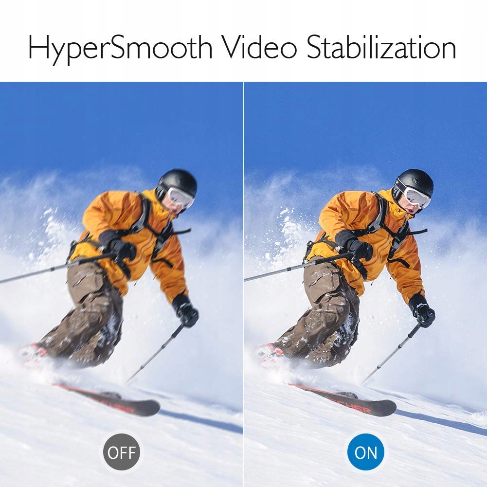 AKASO EK7000 Pro Kamera Sportowa 4K 30FPS 20MP z Kartą 64GB microSDXC — miniatura 3