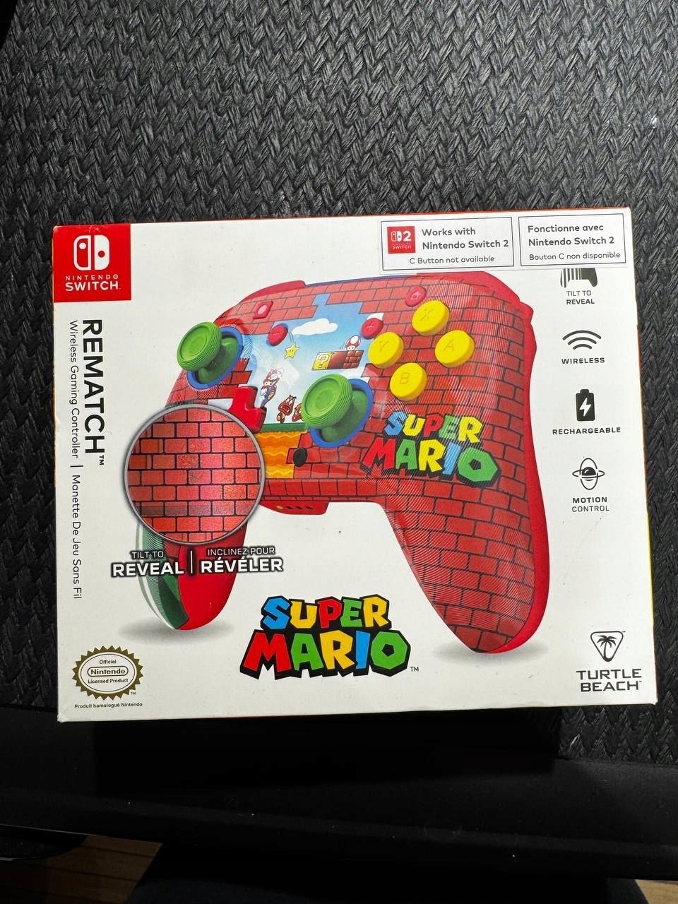 Pad Bezprzewodowy Do Nintendo Switch Rematch Mario Star