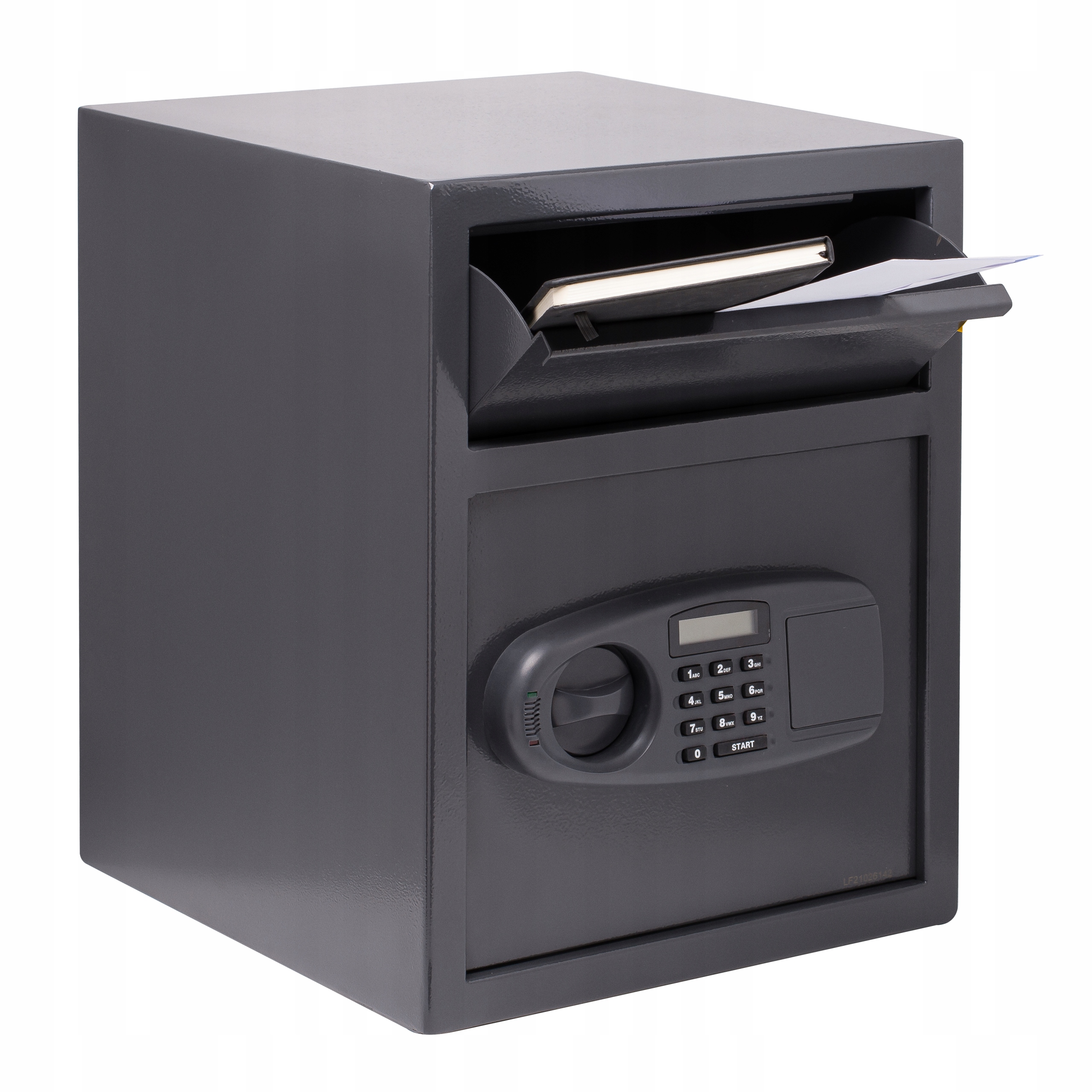 Sejf Depozytowy Z Wrzutnią Wrzutowy Na Kod Szyfr Klucz Do Sklepu Biura
