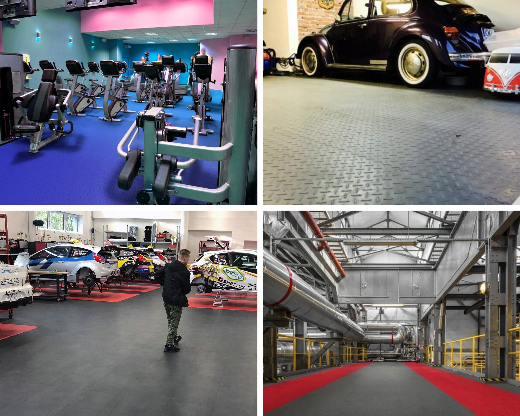 Posadzki do Garażu Domu Magazynu Biura GRAFIT 2030 Grubość 1.8 mm