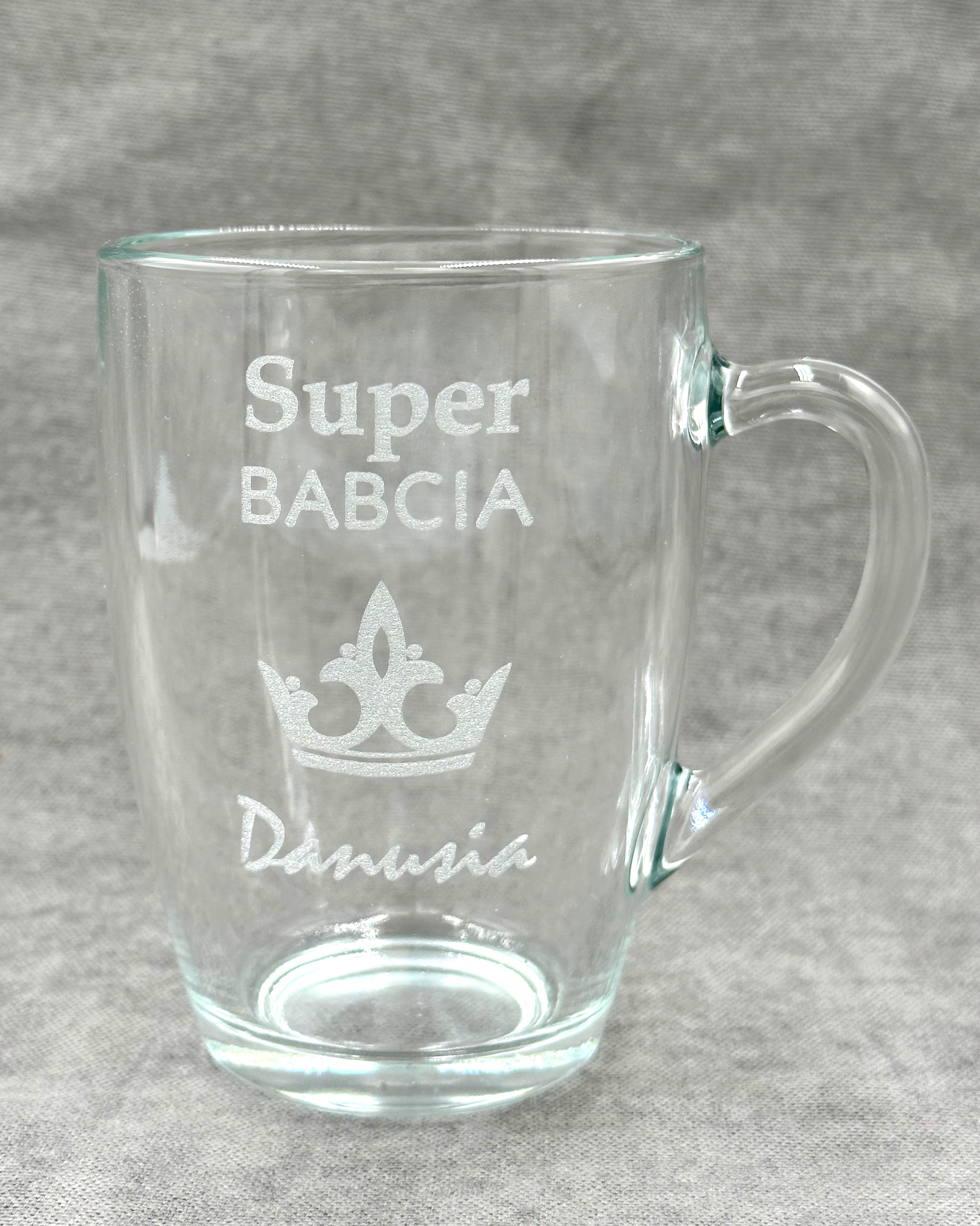 

Kubek Szklanka 350ml grawer Dzień Matki
