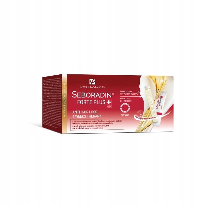 Seboradin Forte Plus Ampułki 24+4 szt.