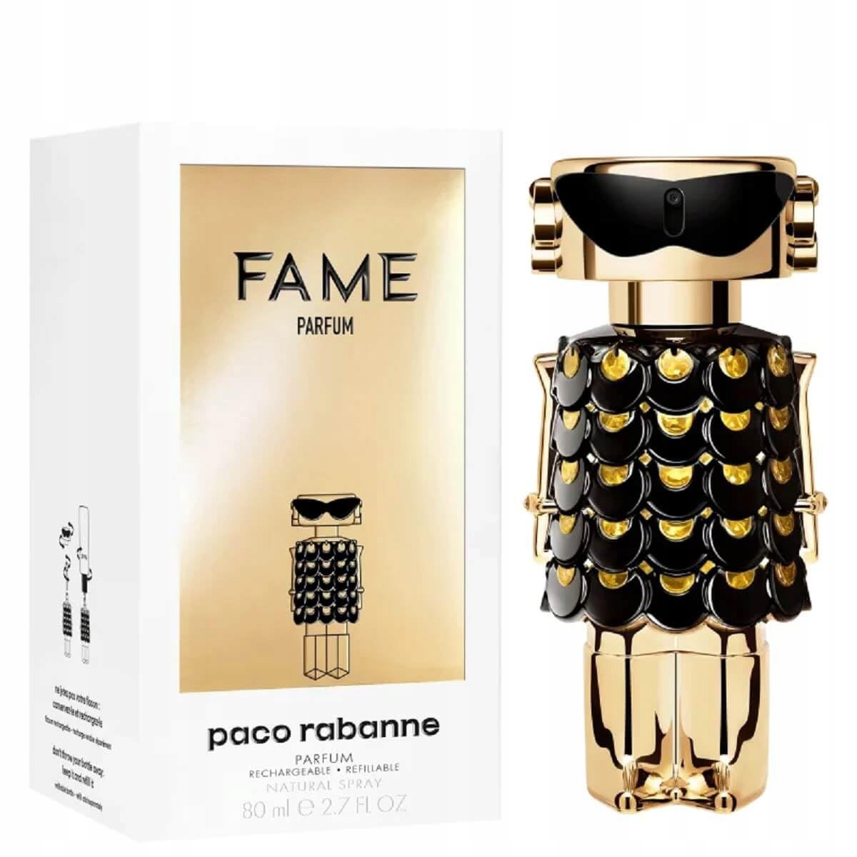 Paco Rabanne Fame Parfum (w) Parfémovaná Voda 80 ML Refillable