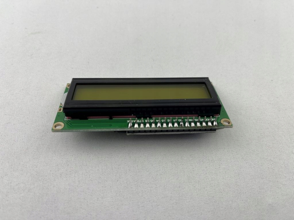 WYŚWIETLACZ LCD 1602 2x16 KONWERTER I2C czarne znaki żółto-zielone tło Producent bez marki