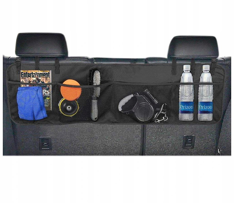 Organizer do bagażnika auta samochodu na oparcie