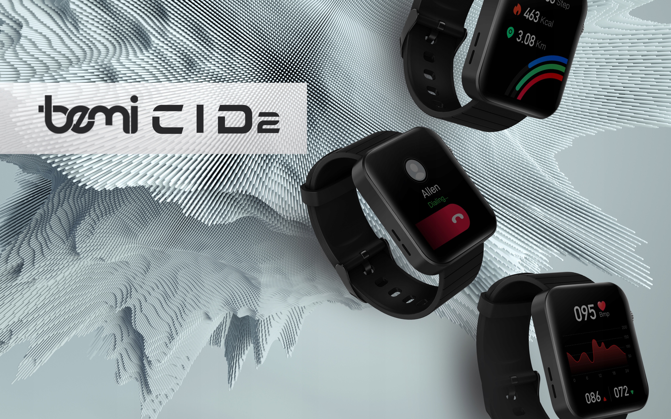 Smartwatch Bemi CID2 / Rozmowy/ Termometr/ Latarka EAN (GTIN) 5025359955288