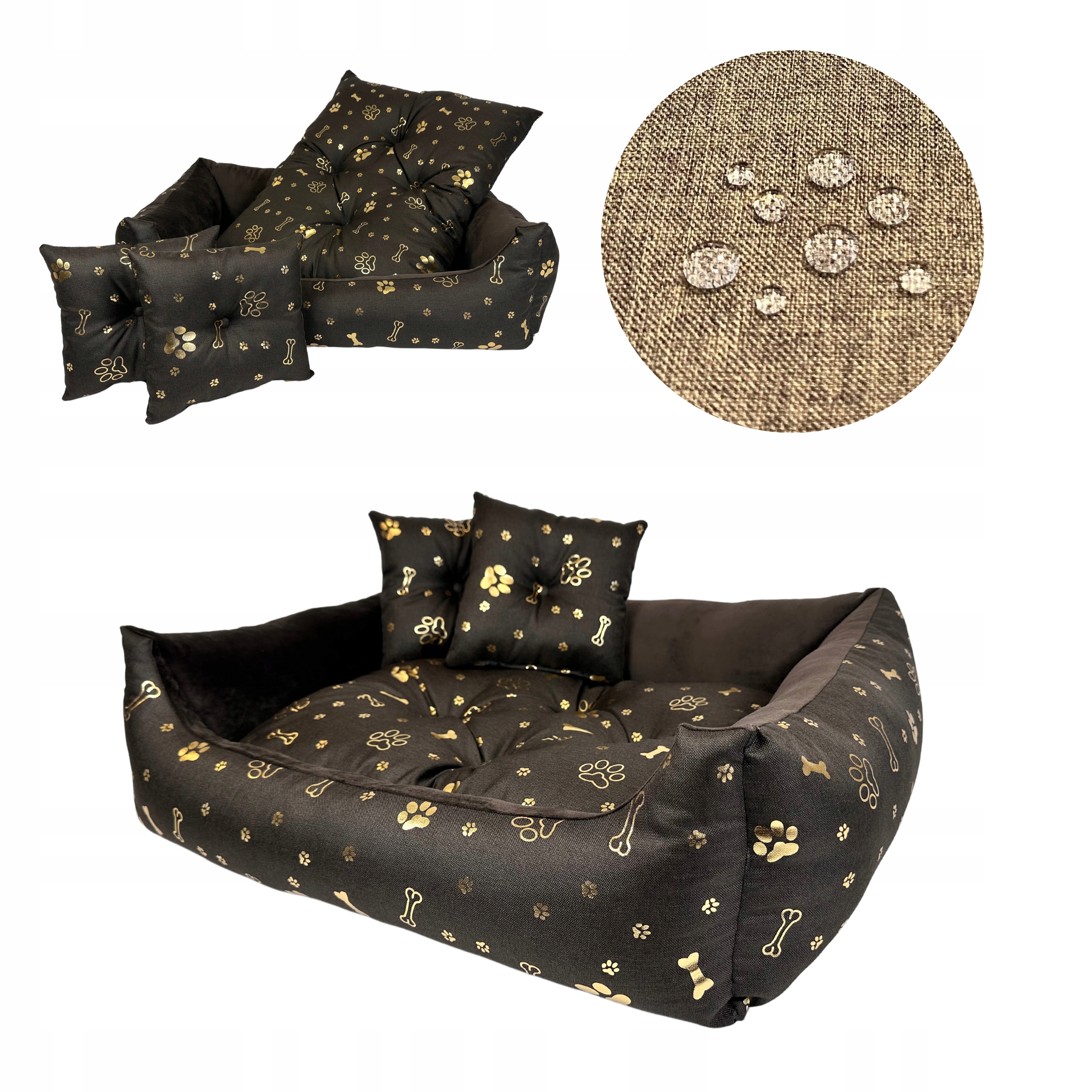 Levně Kotec Pelíšek Couch Playpen Voděodolný Potah XL 85x65 cm Velký Výběr