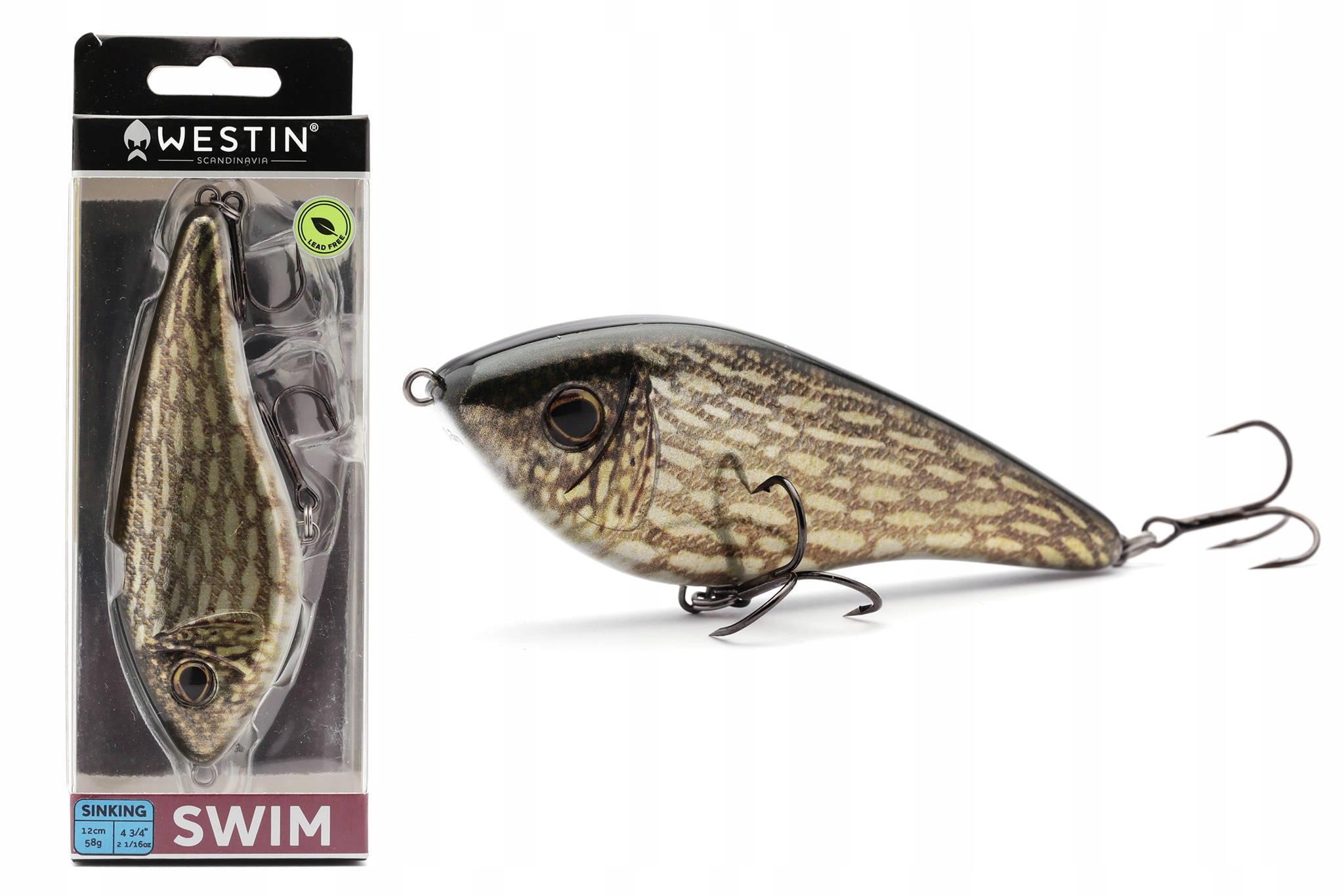 Jerk Westin Swim Glidebait 13,5cm/77g