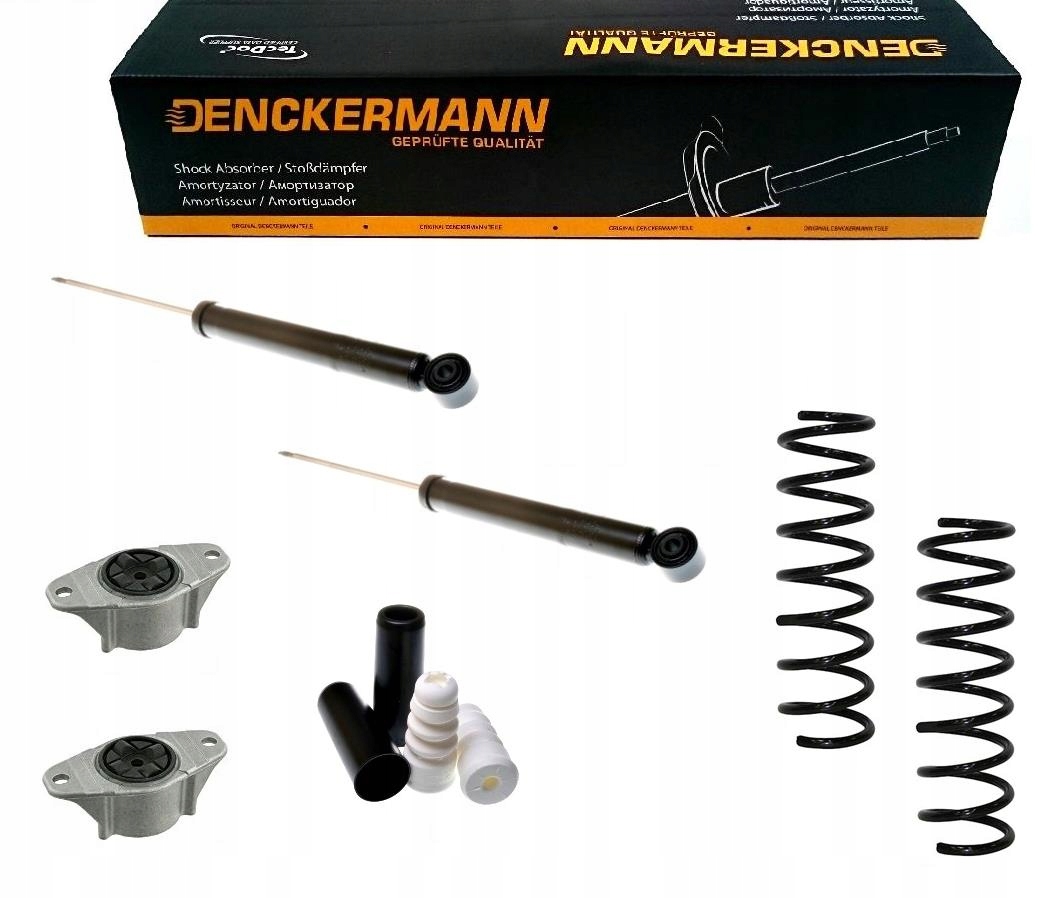 Tlumiče Upevňovací Pružiny Mazda 3 Bl 2008-2014 Zadní Sada