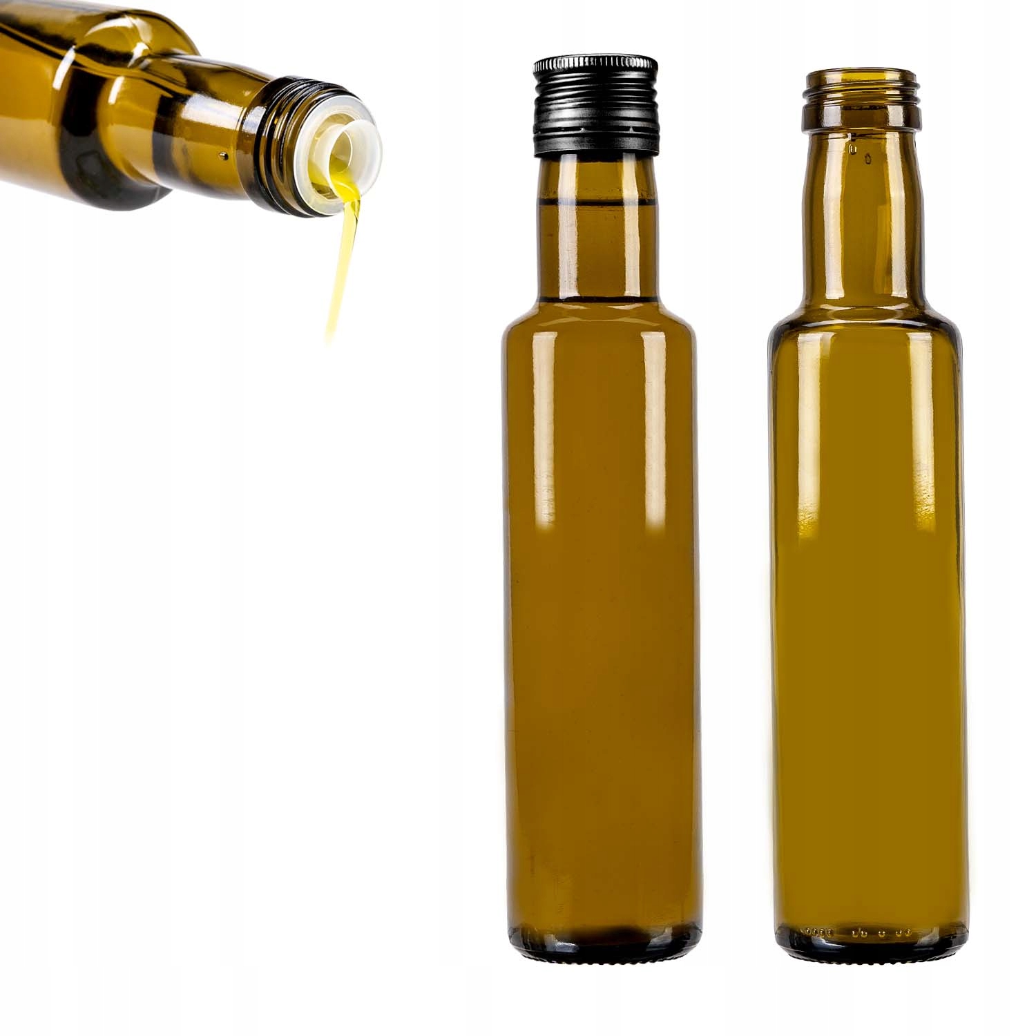 

Butelka Dorica na Oliwę Ocet+korek Niekapek 0,25 l
