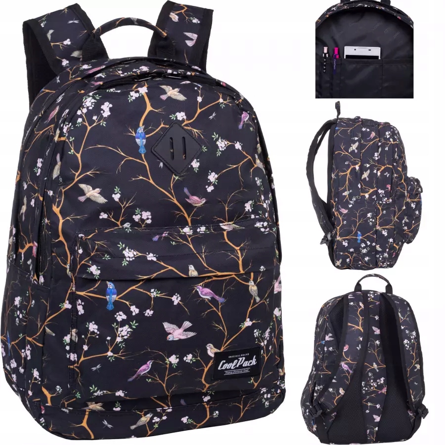 Plecak szkolny wielokomorowy CoolPack Wielokolorowy