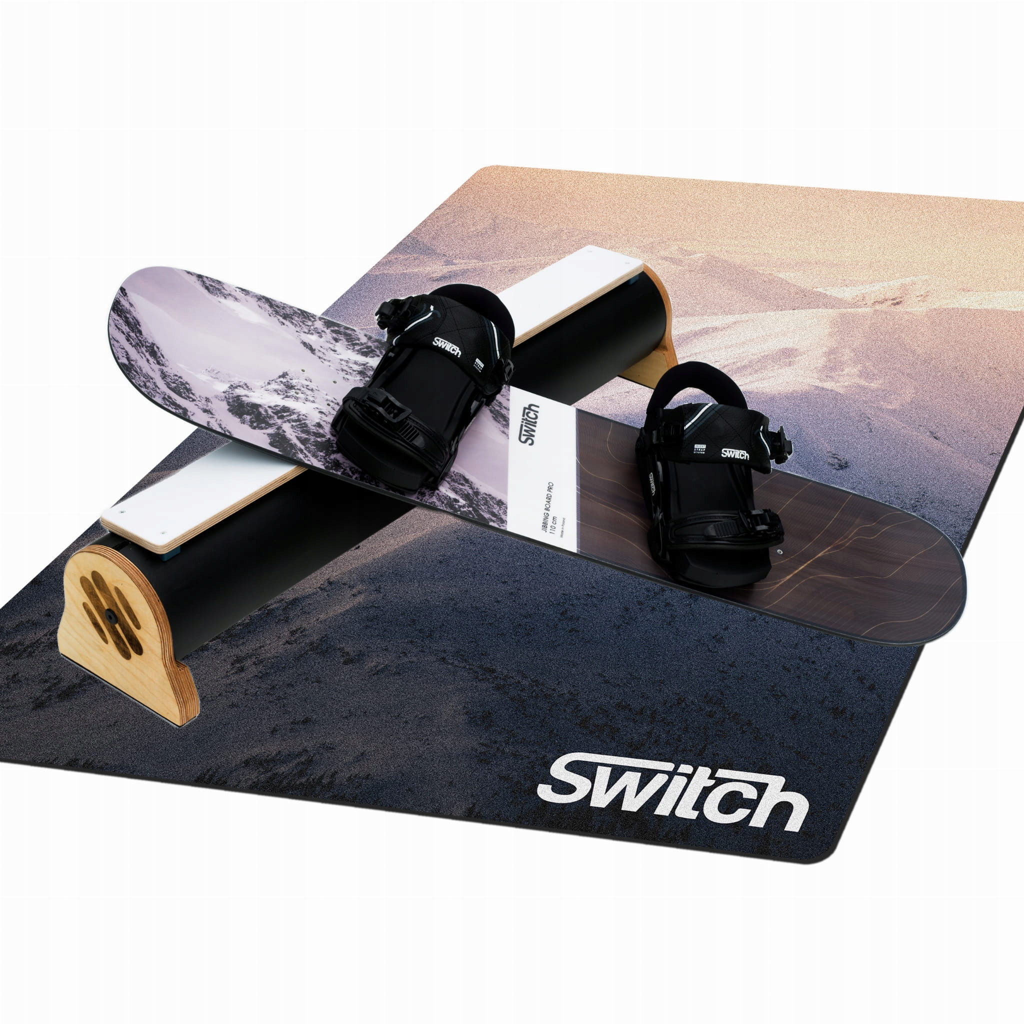 Sada Switch Boards Trampoline Board Pro 110 CM Mountains vázání