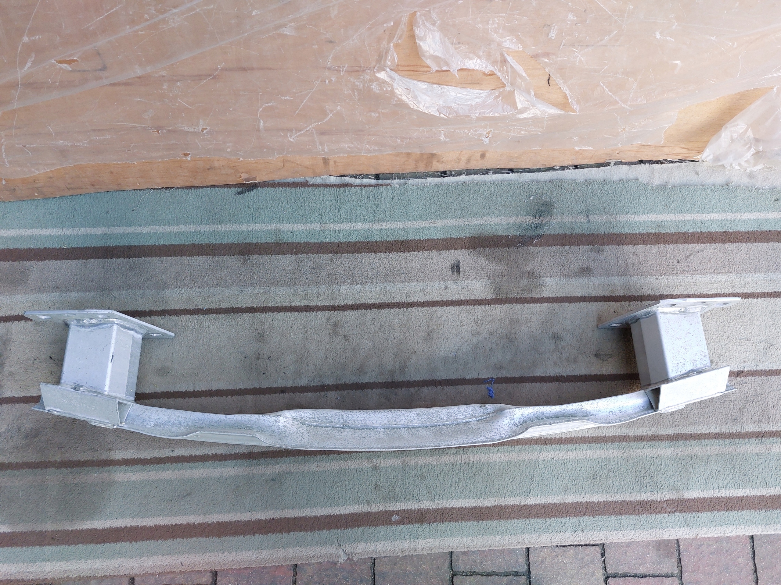 PORSCHE CAYENNE 9Y III bumper support rear part