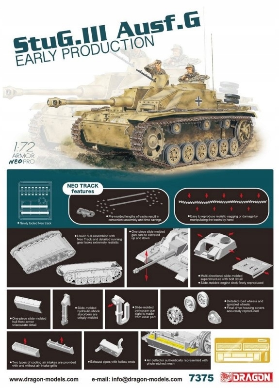 1:72 StuG.III Ausf.G Early Production with Neo Track