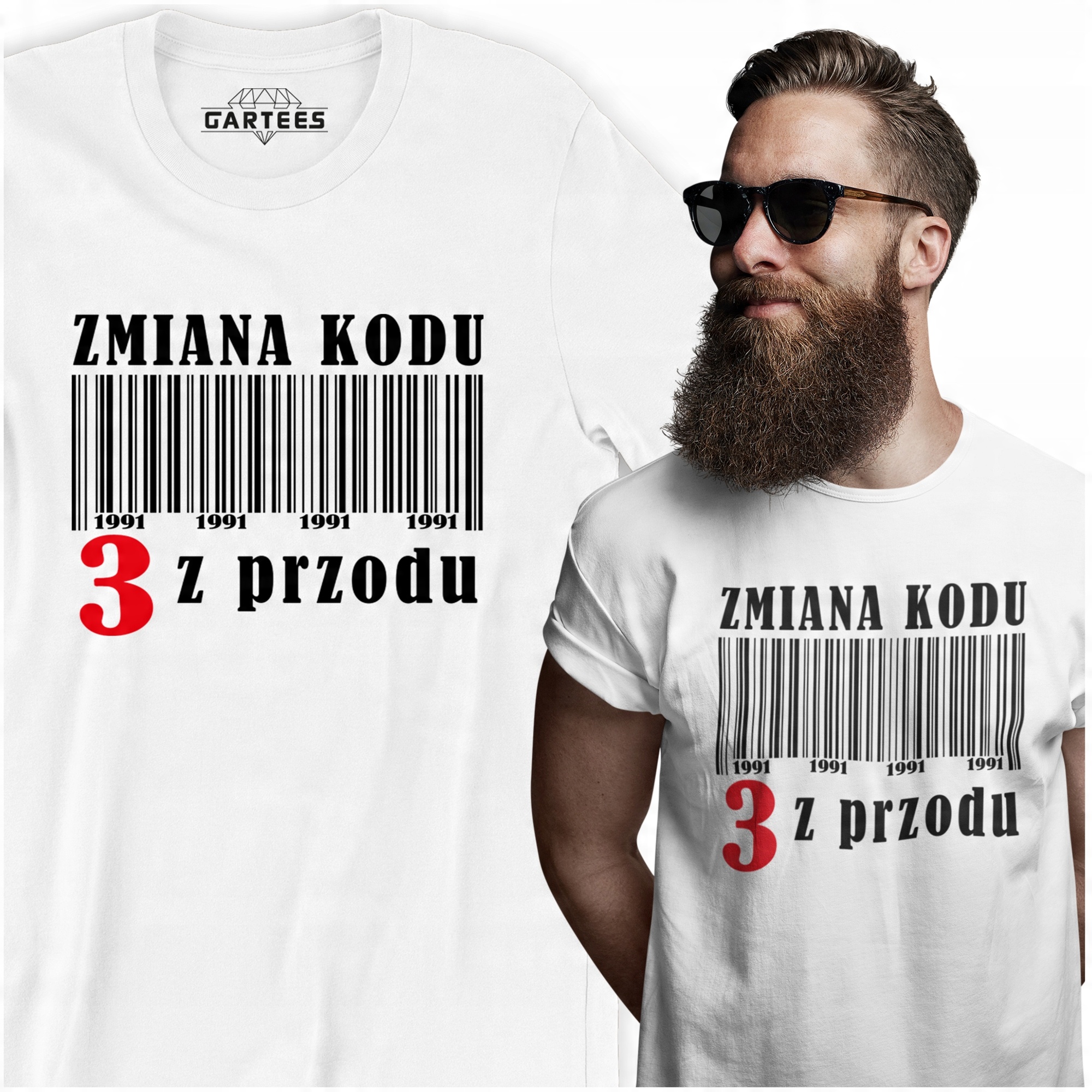 

Koszulka Męska Duża Trzydzieste Urodziny Prezent