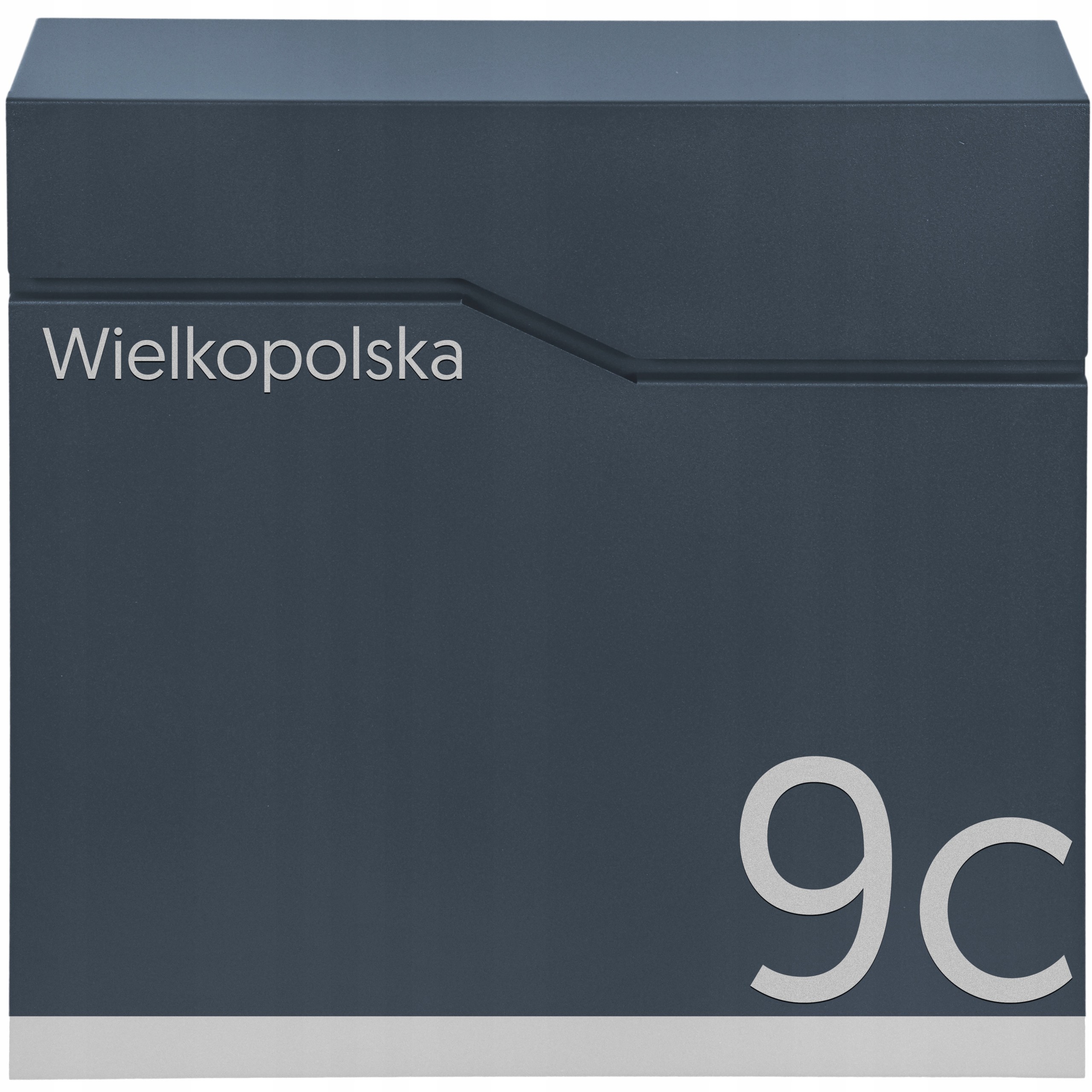 Poštovní Schránka Na Dopisy S Nápisy S Vaší Adresou A Číslem Domu