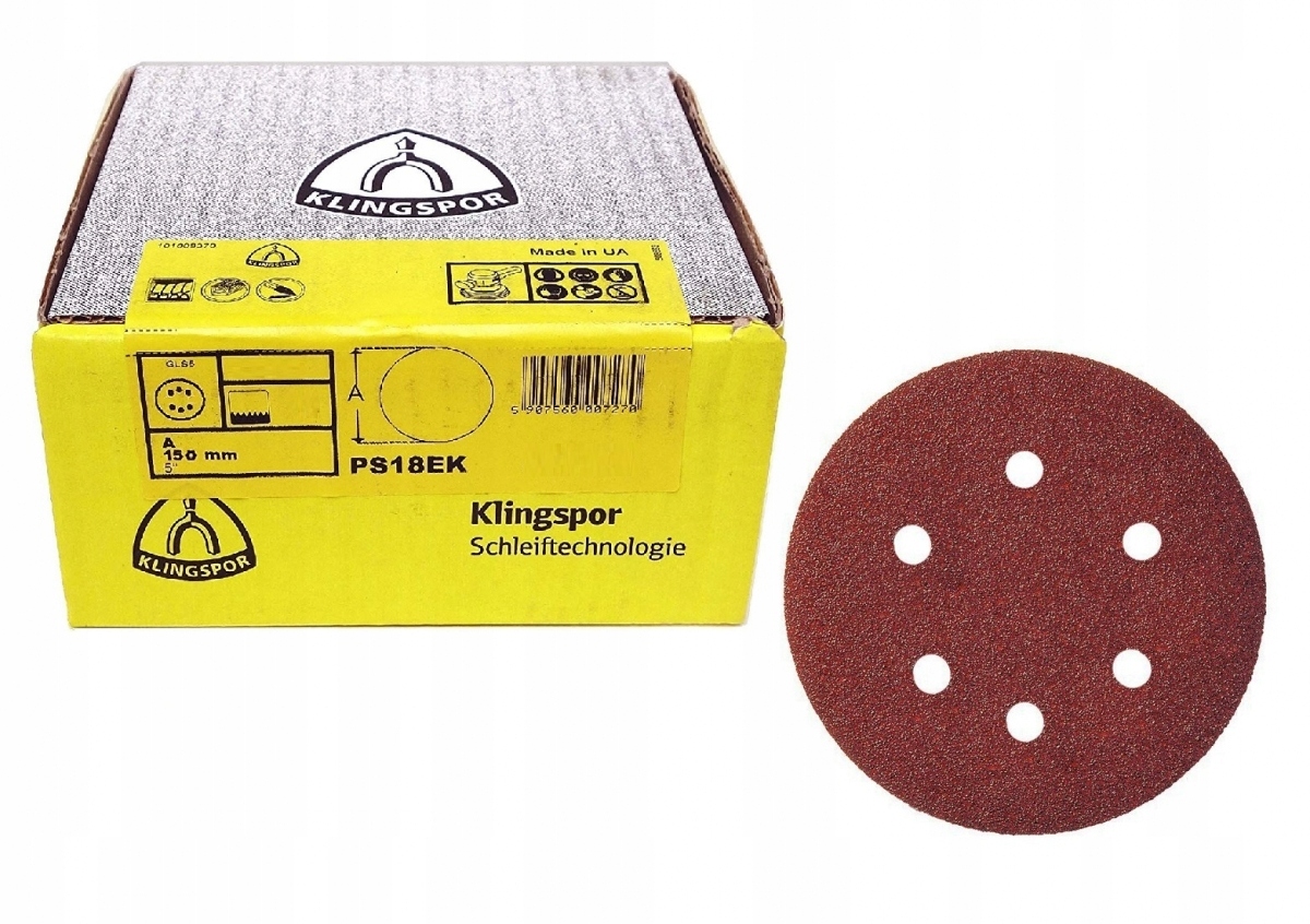 

Krążek ścierny na rzep Klingspor 270346 150mm 60