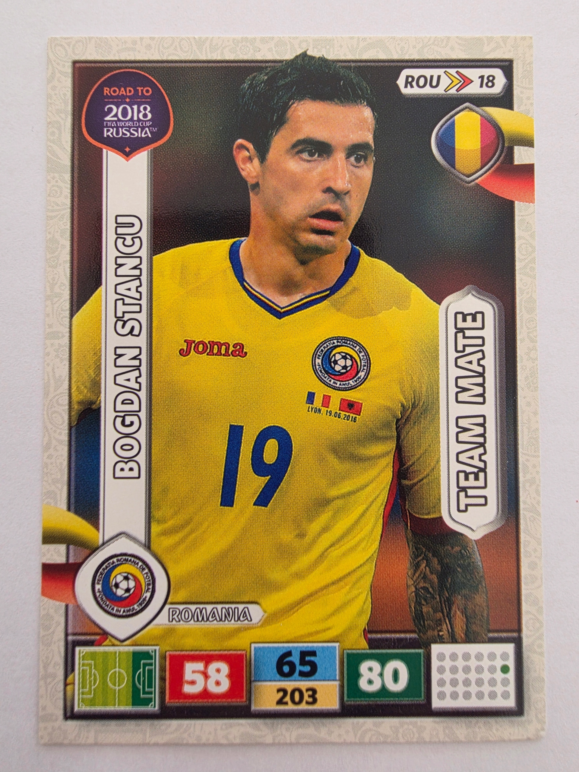 2018 Panini Road To World Cup Russia Bogdan Stańczyk Rumunia Rou 18