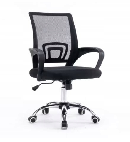 Krzesło biurowe obrotowe fotel siatka regulowane