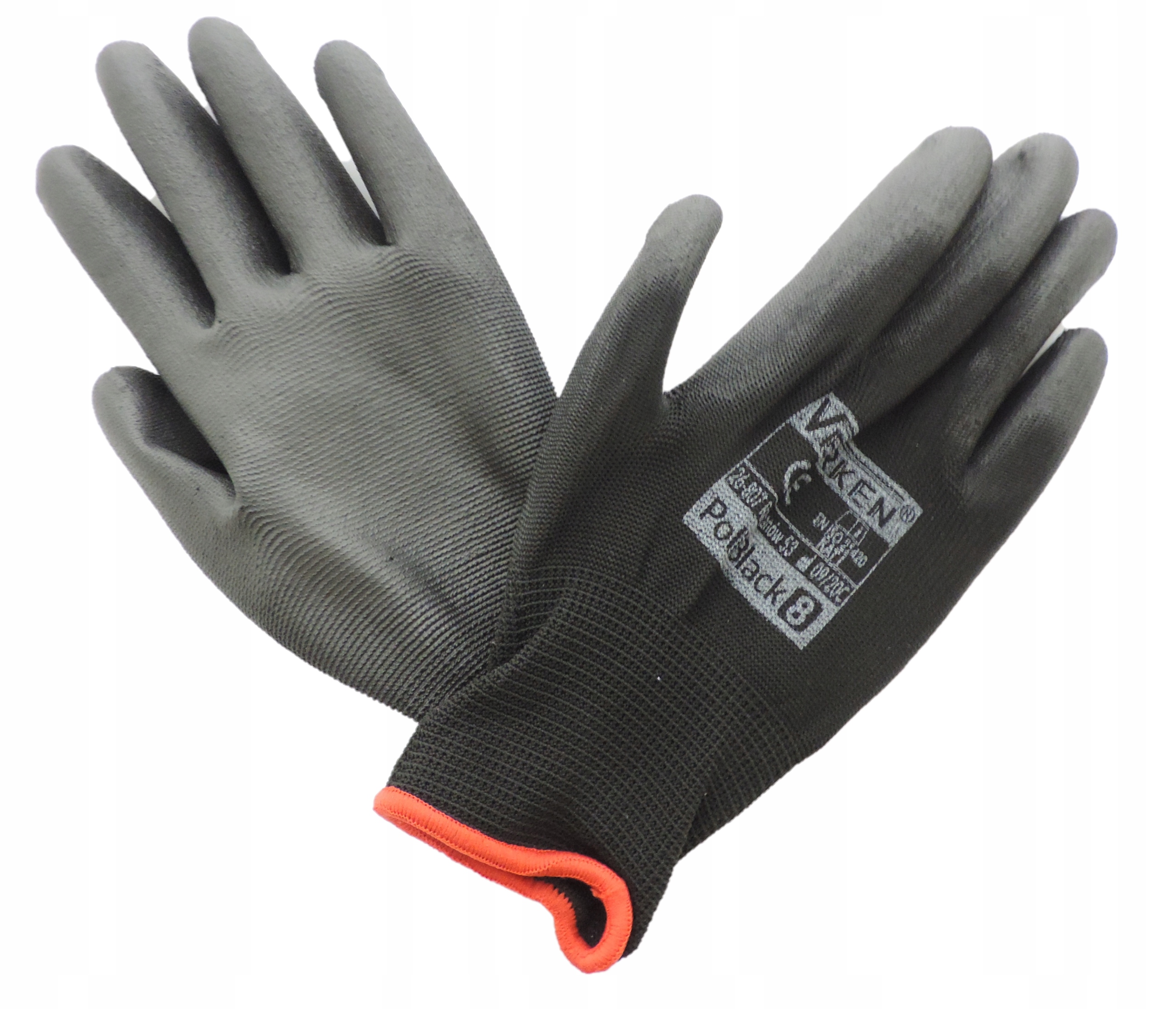 

Rękawice Robocze Ochronne Black roz 8 Mocne 12 Par