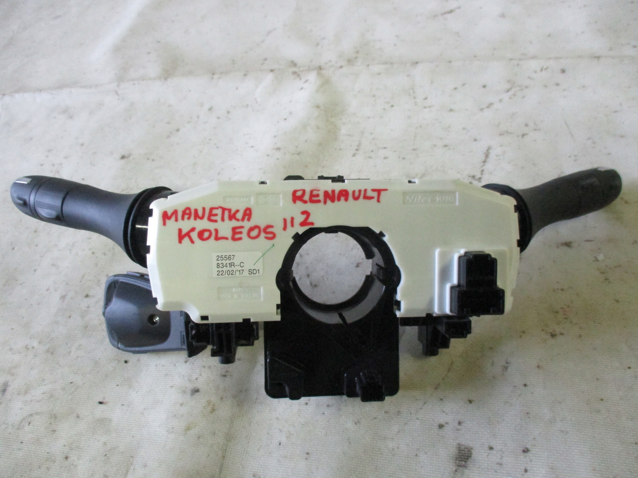 Commandes Commodo phares Megane 4 Espace V5 Koleos 25567