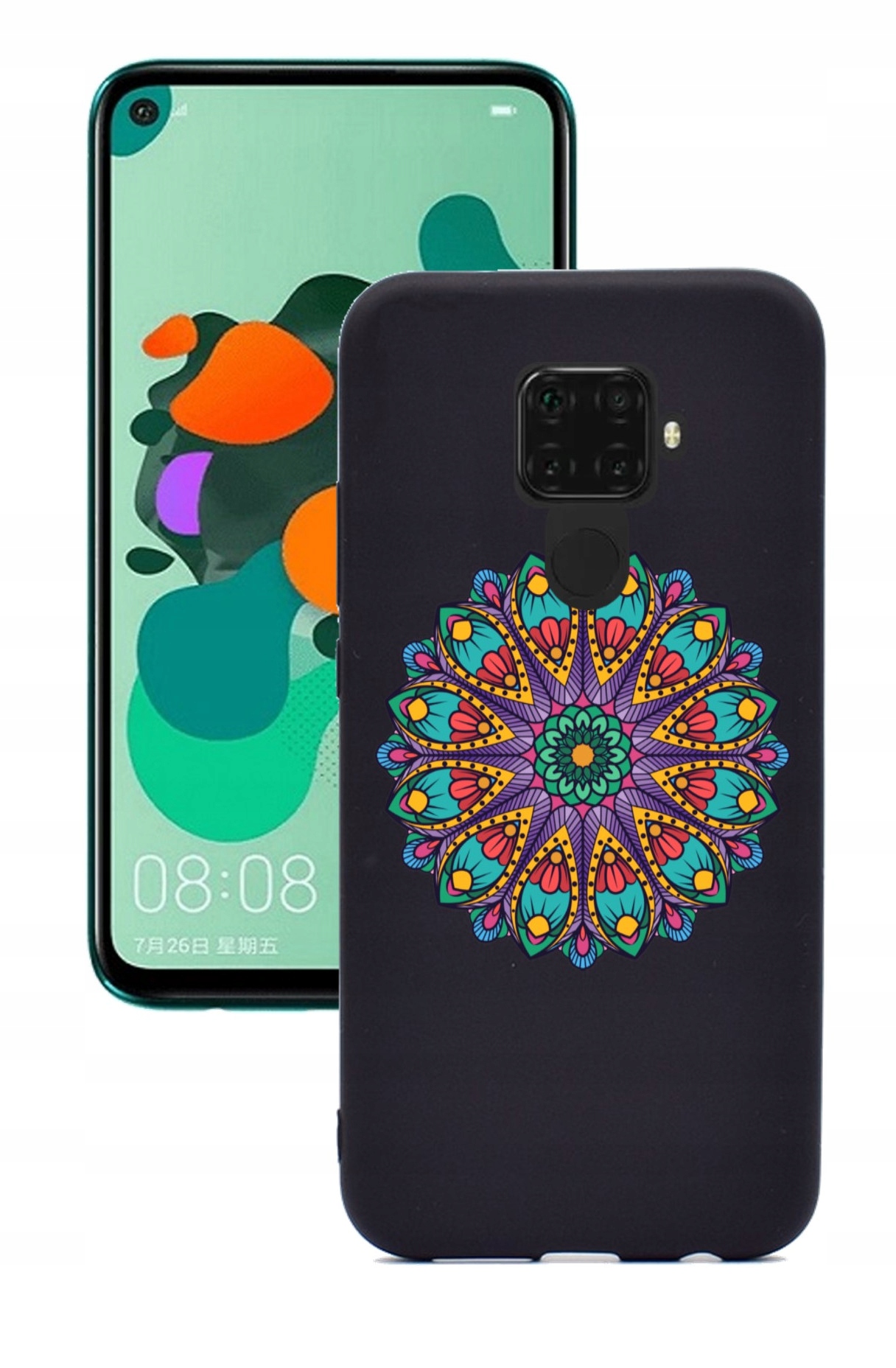 

Etui matt do Huawei Mate 30 Lite Szkło 234 Wzory