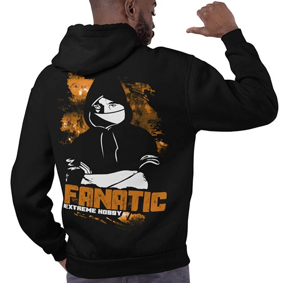 Mikina s kapucí Fanatic vel. M