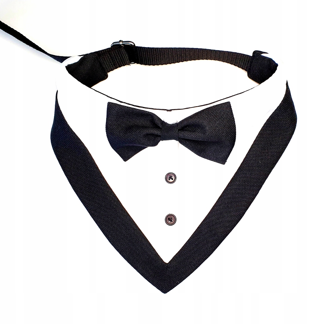 Levně Bandamka Na Svatba, kravata Smoking Pro Psa L 60 cm