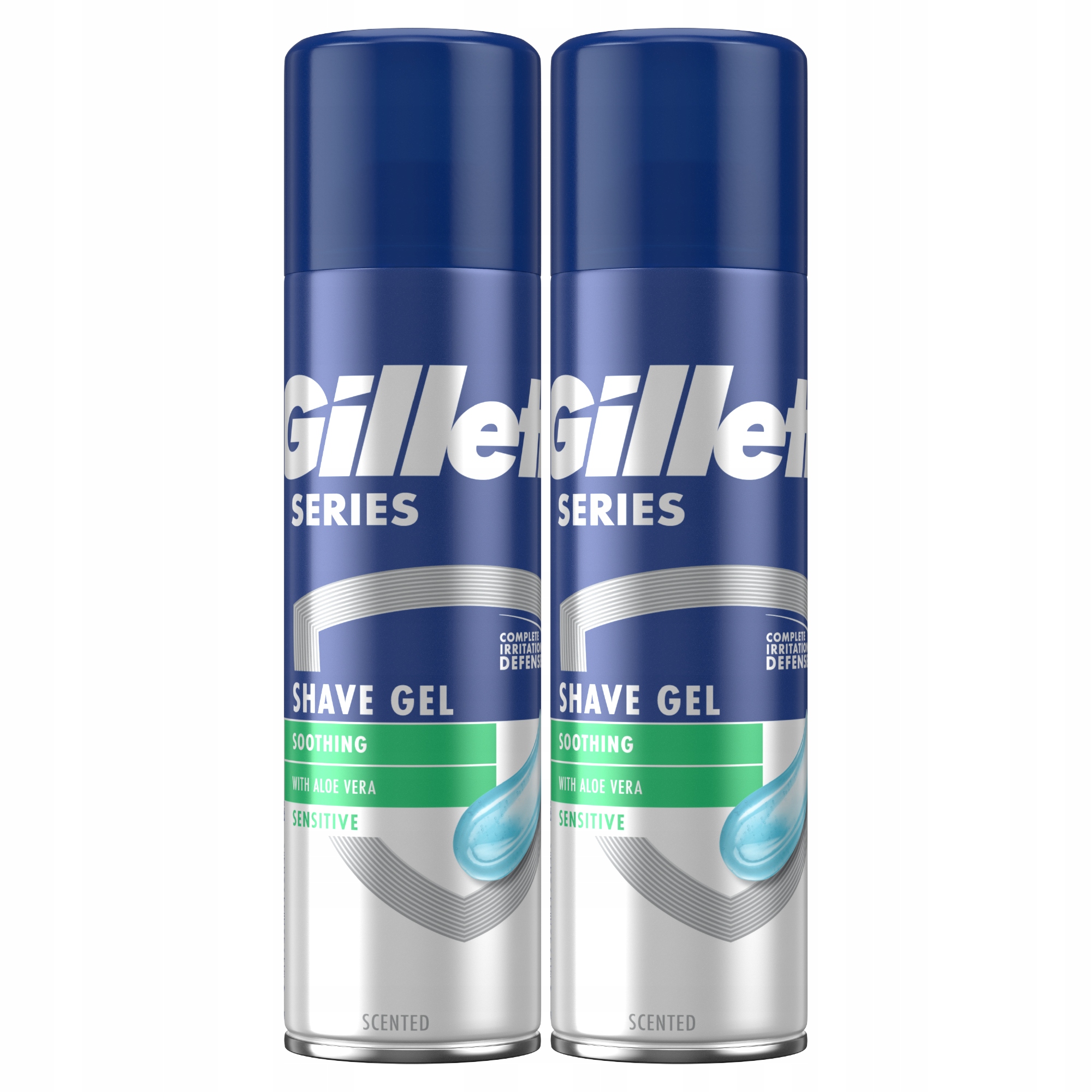 

Gillette Series Sensitive Żel do golenia 2 sztuki
