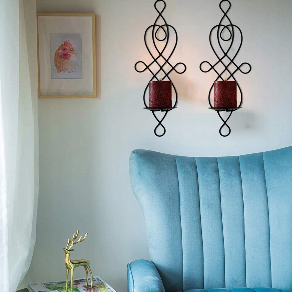 UCHWYT ŚCIENNY ŚWIECE STOŻKOWE MONTOWANE W ANTYCZNYM DEKORCIE Kod producenta 16728033